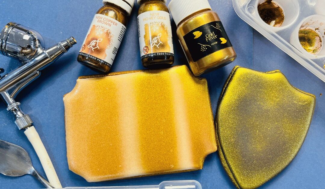 Złoto na gładkim lukrze – tipy, efekty, produkty