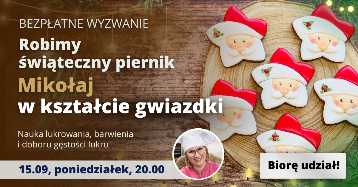 Wyzwanie - Mikolaj w ksztalcie gwiazdki