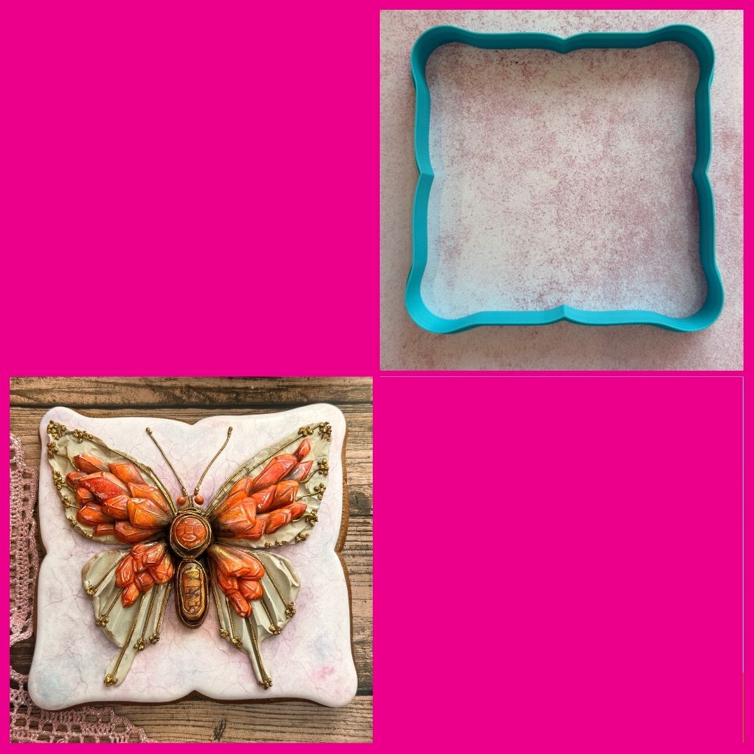 SD foremka motyl bursztyn