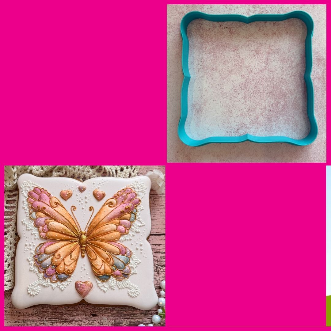 SD foremka motyl pastel
